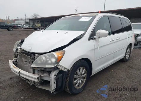 2010 Honda Odyssey Ex from USA, damaged, VIN 5FNRL3H41AB065367